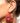 Katerina Psoma  Red Flower dangle Earrings