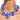 Katerina Psoma Zinnia Blue Flower Necklace