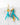 Katerina Psoma Lola Turquoise Coral Hoop Earrings