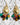 Katerina Psoma Amore Dangle Earrings with Various Stones