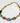 Katerina Psoma Amalia Short Necklace with Murano and gold plated metal beads