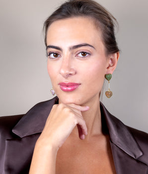 Katerina Psoma Amore Multicolor Stud Earrings