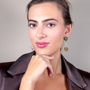 Katerina Psoma Amore Multicolor Stud Earrings