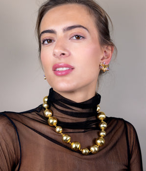 Aurelia Necklace with Beads