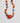 Katerina Psoma short necklace with coral and trade beads