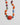 Katerina Psoma short necklace with coral and trade beads
