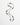 Katerina Psoma long necklace with MULTI COLORED stones