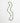 Katerina Psoma long necklace with GREEN JADE stones