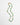 Katerina Psoma long necklace with GREEN JADE stones