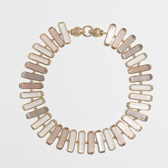 Katerina Psoma Luccia Short Necklace with Faceted Stones