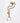 Katerina Psoma Bone Crescent Long Pendant with gold plated brass chain
