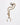 Katerina Psoma Bone Crescent Long Pendant with gold plated brass chain