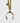 Katerina Psoma Bone Crescent Long Pendant with gold plated brass chain