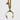 Katerina Psoma Bone Crescent Long Pendant with gold plated brass chain