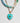 Katerina Psoma White and Blue Short Necklace double row enamel heart