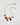 Katerina Psdoma short chain necklace with chars and stones, carnelian amethyst