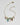 Katerina Psdoma short chain necklace with chars and stones, turquoise sandstone