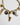 Katerina Psoma short charm necklace with african horn