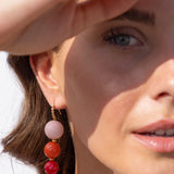 Katerina Psoma Valeria Coral Dangle Earrings