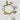 Katerina Psoma Gold bracelet with various charms, ceramic beads
