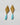 Katerina Psoma Calypso Shell Turquoise Earrings