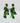 Katerina Psoma  Green Dangle Earrings