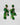 Katerina Psoma  Green Dangle Earrings