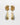 Katerina Psoma Calypso Shell Earrings with Crystals