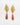 Katerina Psoma Calypso Shell Coral Earrings
