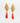 Katerina Psoma Calypso Shell Coral Earrings