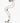 Katerina Psoma Beige Murano Coral Chain Pendant Necklace gold plated chain