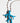 Turquoise Murano Coral Pendant