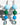 Katerina Psoma Valeria Turquoise Dangle Earrings