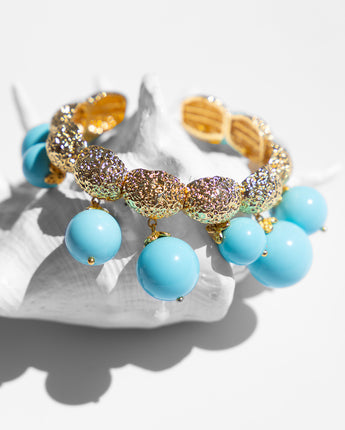 Katerina Psoma Valeria Bracelet with turquoise beads