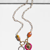 Katerina Psoma Amore Pink Charm Necklace