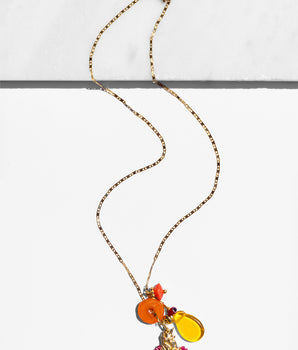 Katerina Psoma Amore Red Charm Necklace