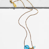 Katerina Psoma Amore Blue Charm Necklace