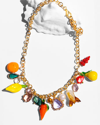 Katerina Psoma Albia Multicolor Short Necklace