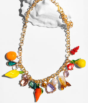 Katerina Psoma Albia Multicolor Short Necklace