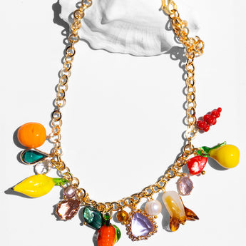 Katerina Psoma Albia Multicolor Short Necklace