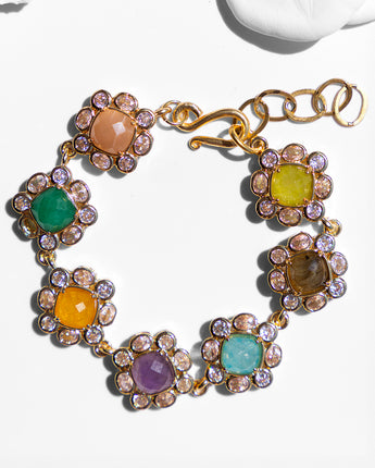 Katerina Psoma bracelet with semi precious stones