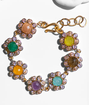 Katerina Psoma bracelet with semi precious stones
