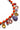 Katerina Psoma Coral bead and crystal charm necklace