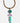 Katerina psoma Turquoise Necklace on gold plated chain
