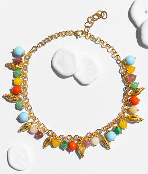 Katerina Psoma Lucida Multicolor Short Necklace