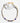 Katerina Psoma Evil Eye White Short Necklace