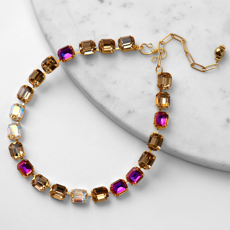 Katerina Psoma Luciana Necklace with Crystals