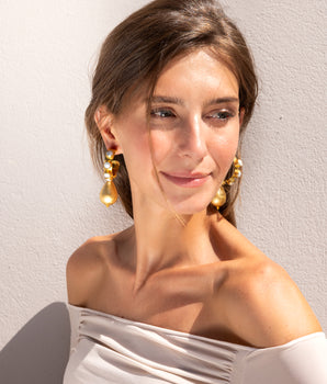 Aurelia Hoops with Drops
