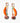 Katerina Psoma Ornage banana dangle earrings with crystals
