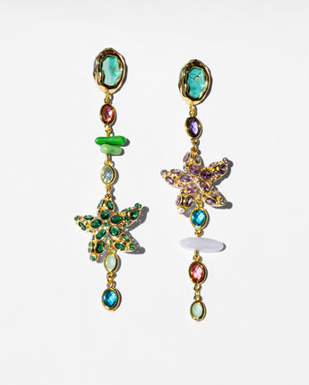 Katerina Psoma Calypso Starfish Earrings